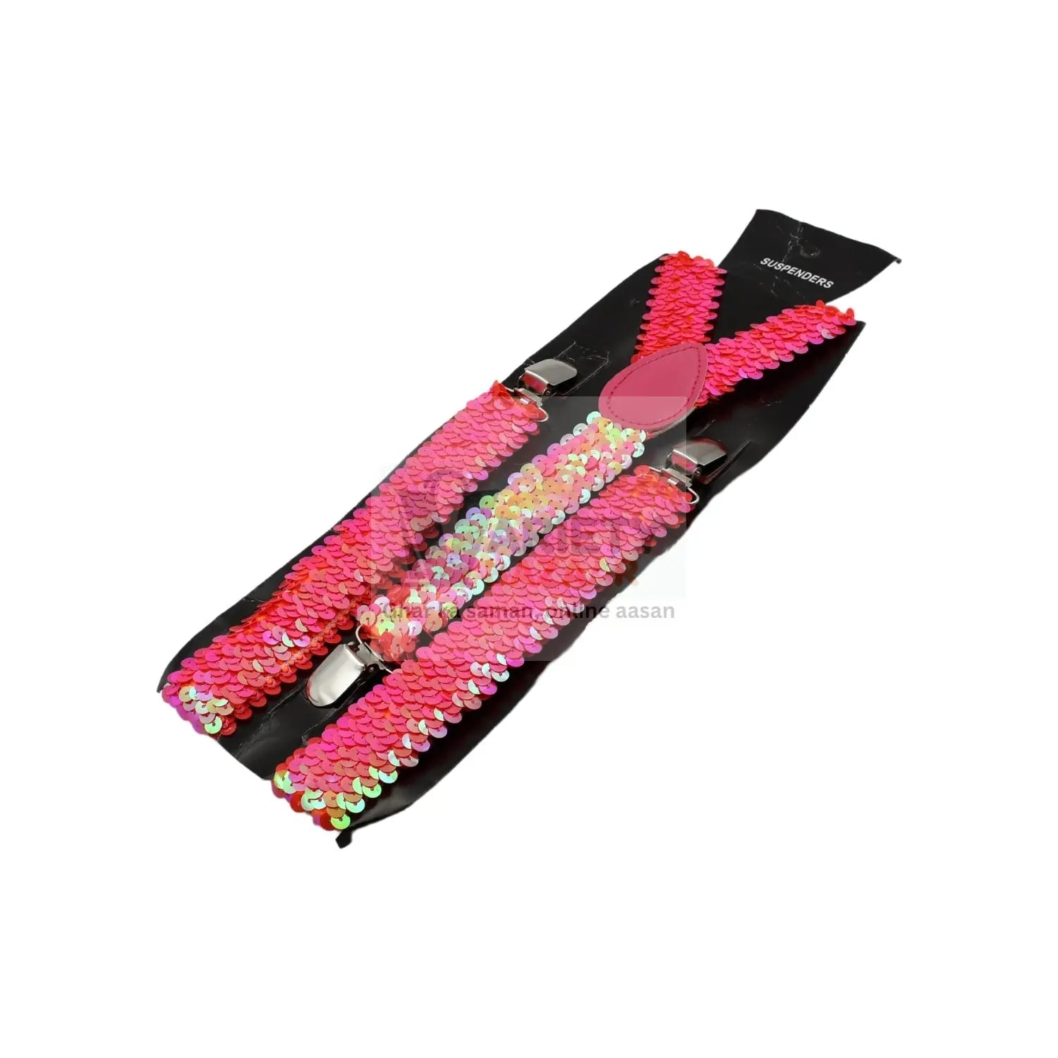Adjustable suspenders for various occasions.