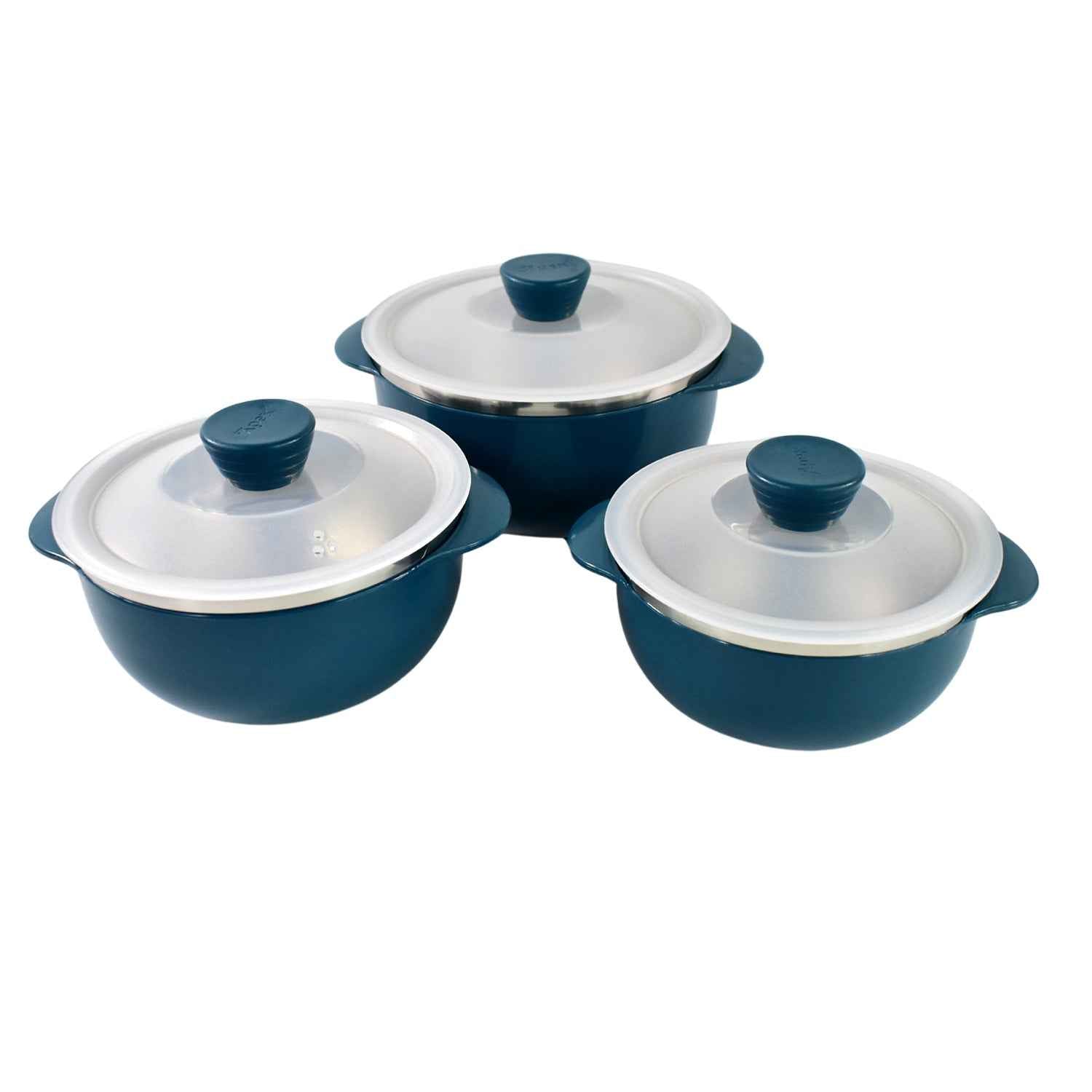 Apex Microwave-safe Serving Bowl 3 Pcs Set (700ml 1000ml 1400ml)