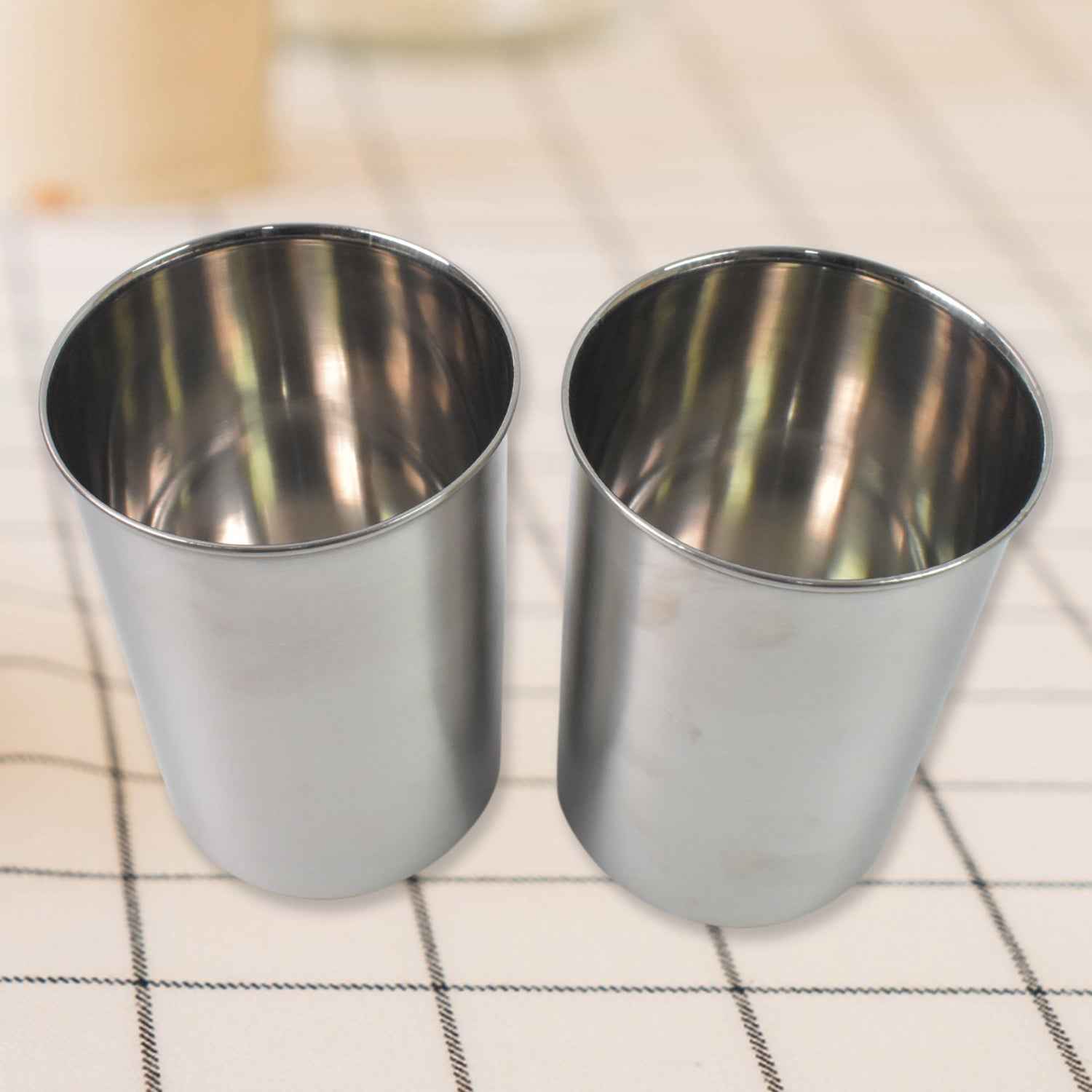 Multipurpose Stainless Steel Airtight Containers With See Through Lid (2 Pc Set  1000 Ml)