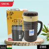 Thermos Insulated Flask or hot Kettle,  Plastic innner Steel, Insulated Tea Kettle Hot and Cold Premium Tea Kettle Kettle | Easy to Carry | Leak Proof | Tea Jug | Coffee Jug | Water Jug | Hot Beverag (1200 Ml, 1700ML ) Travel Sahayak
