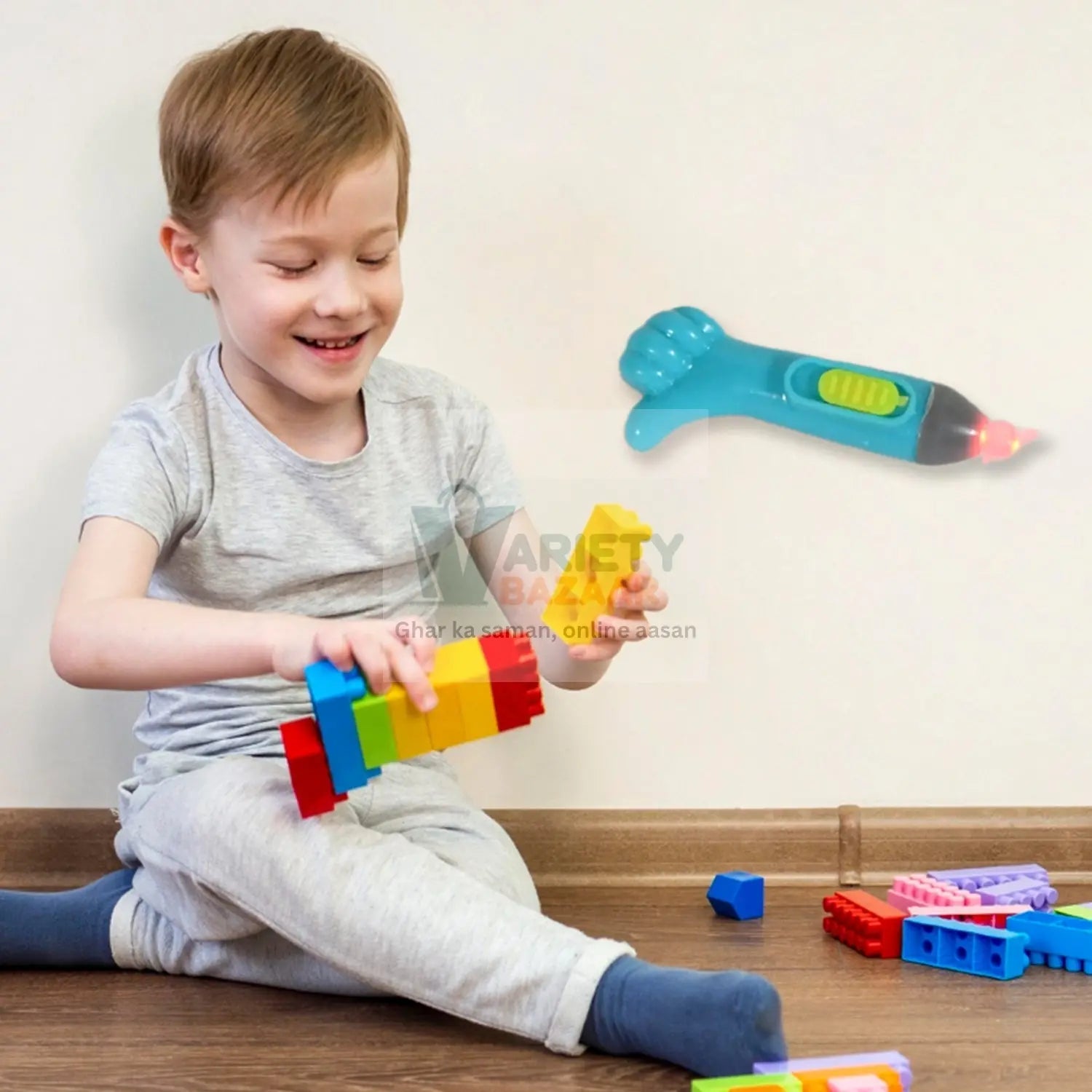 Thumb shaped light, lightning keychain, lightning toy, thumb shape LED light Variety Bazaar