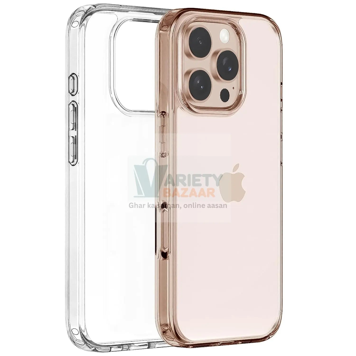 Transparent Hard Case For IPhone 16 Case (1 Pc) Variety Bazaar