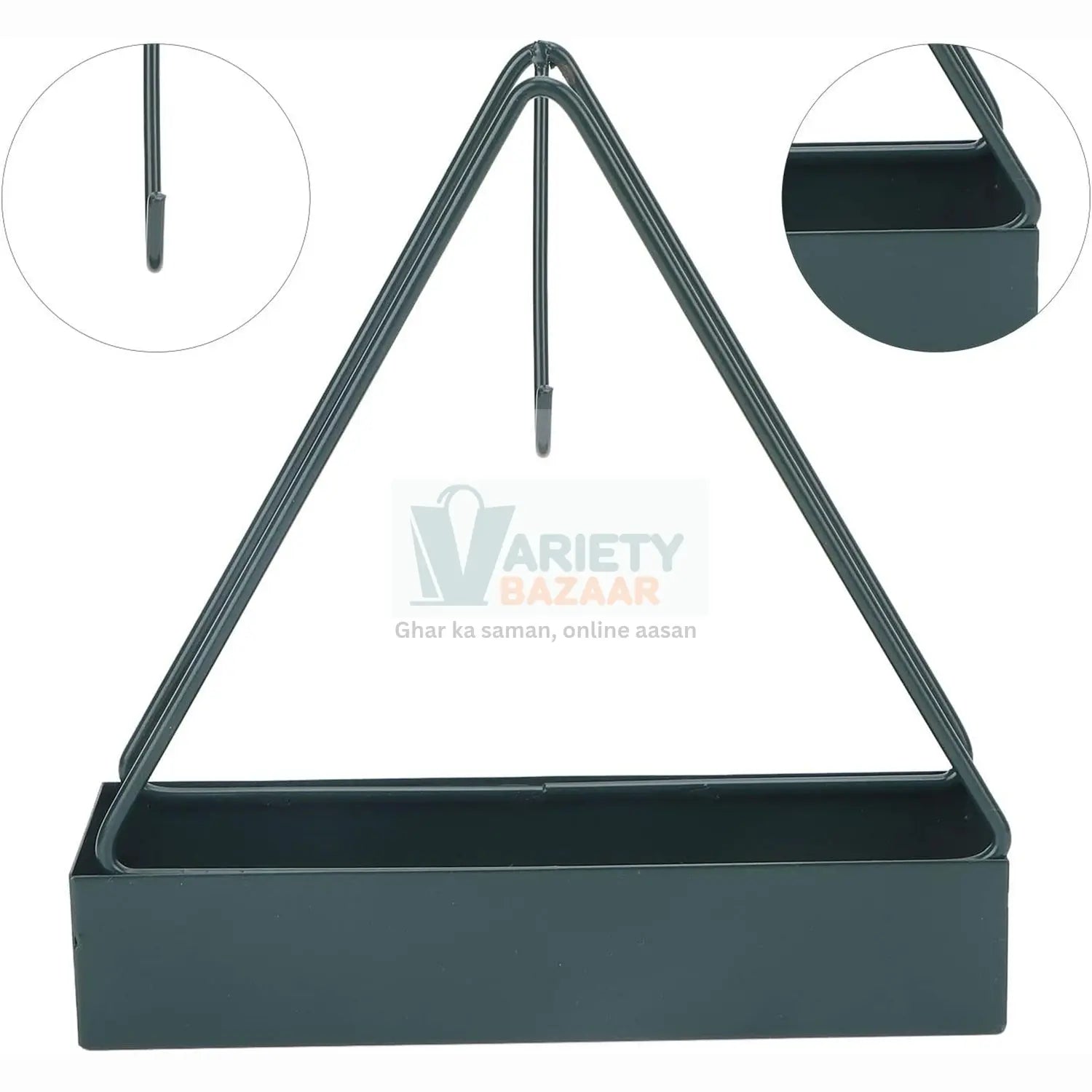 Triangular Iron Mosquito Coil Holder – Stylish Outdoor Incense Holder Variety Bazaar