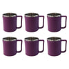 Supermom Stainless Steel Inner Coffee Mug Set (200ml  6 Pc)