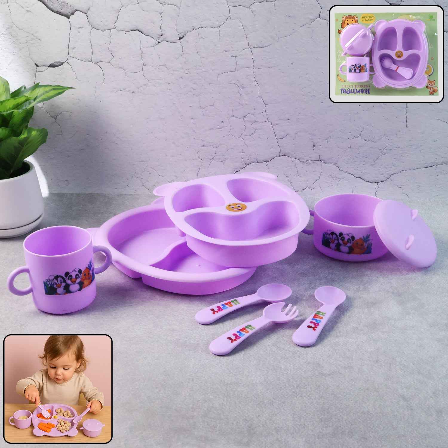 Childrens Tableware Dining - (Set)