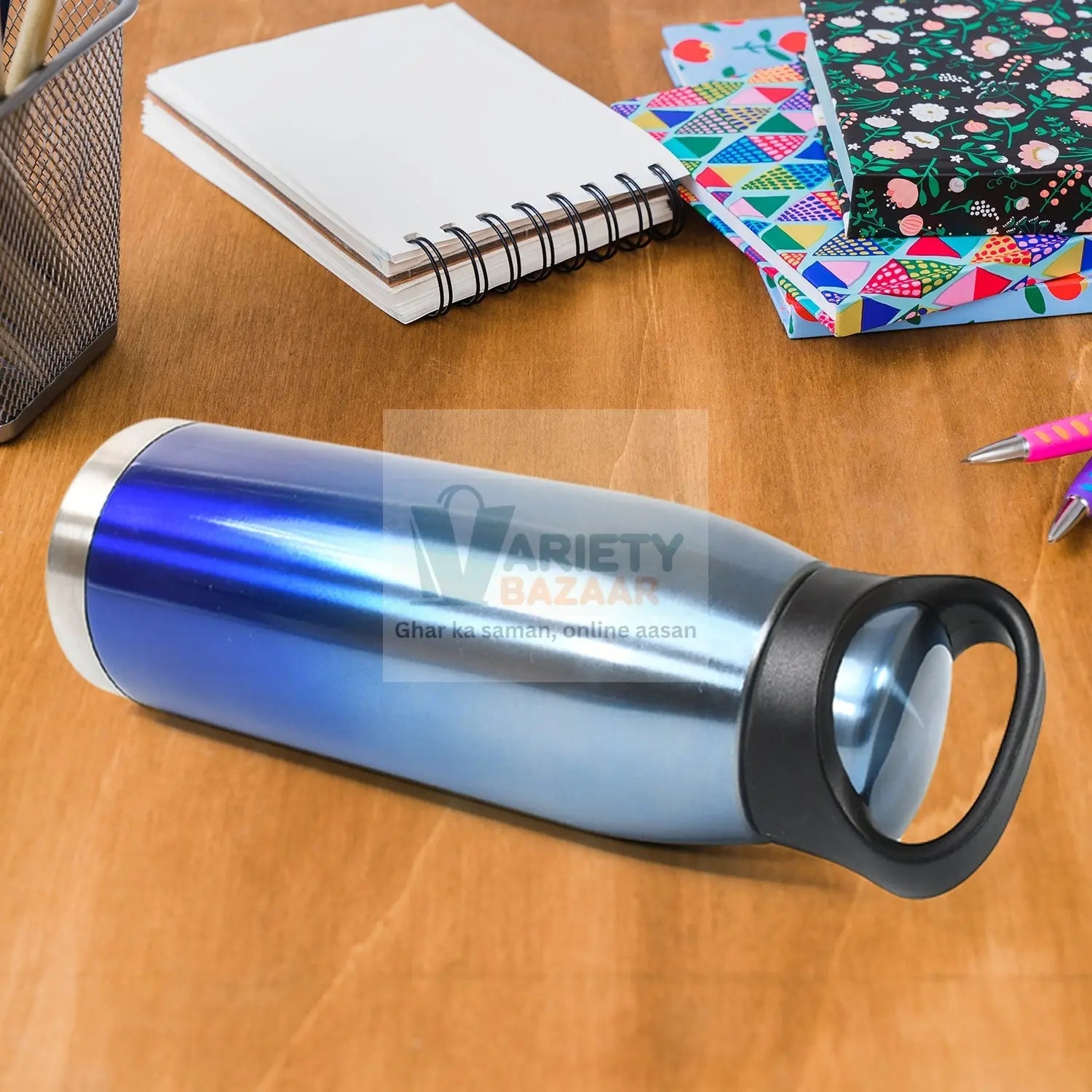 Vacuum Stainless Steel Double Wall Water Bottle, Fridge Water Bottle, Stainless Steel Water Bottle Leak Proof, Rust Proof, Cold & Hot Thermos steel Bottle| Leak Proof | Office Bottle | Gym | Home | Kitchen | Hiking | Trekking | Travel Bottle travel sahayak