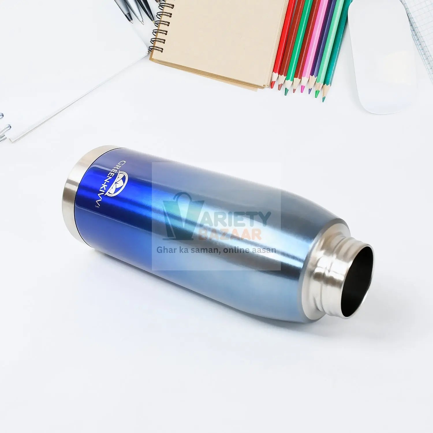Vacuum Stainless Steel Double Wall Water Bottle, Fridge Water Bottle, Stainless Steel Water Bottle Leak Proof, Rust Proof, Cold & Hot Thermos steel Bottle| Leak Proof | Office Bottle | Gym | Home | Kitchen | Hiking | Trekking | Travel Bottle travel sahayak