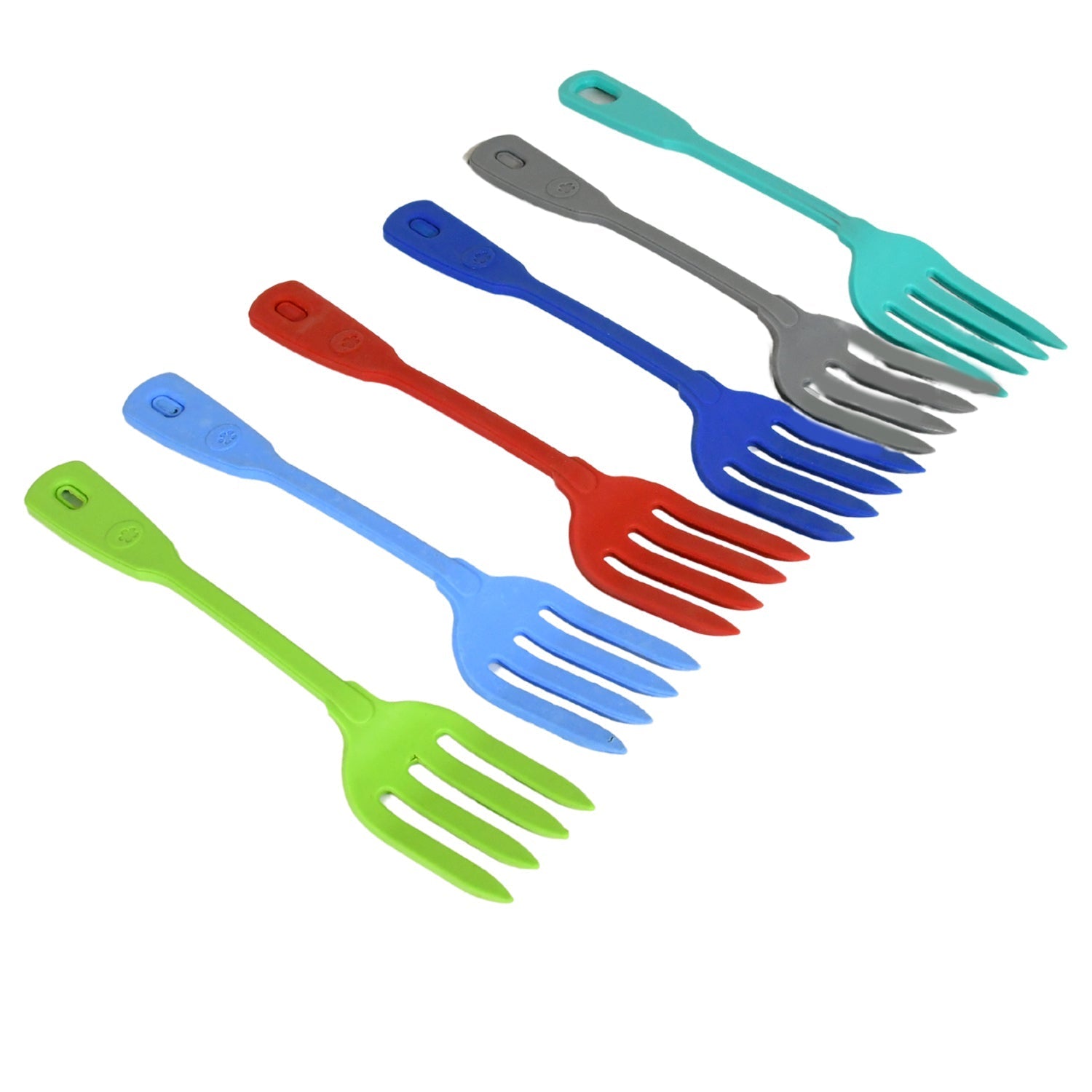 Multipurpose Silicone Spoon, Silicone Basting Spoon Non-Stick Kitchen Utensils Household Gadgets Heat-Resistant Non Stick Spoons Kitchen Cookware Items For Cooking and Baking (6 Pcs Set) travel sahayak