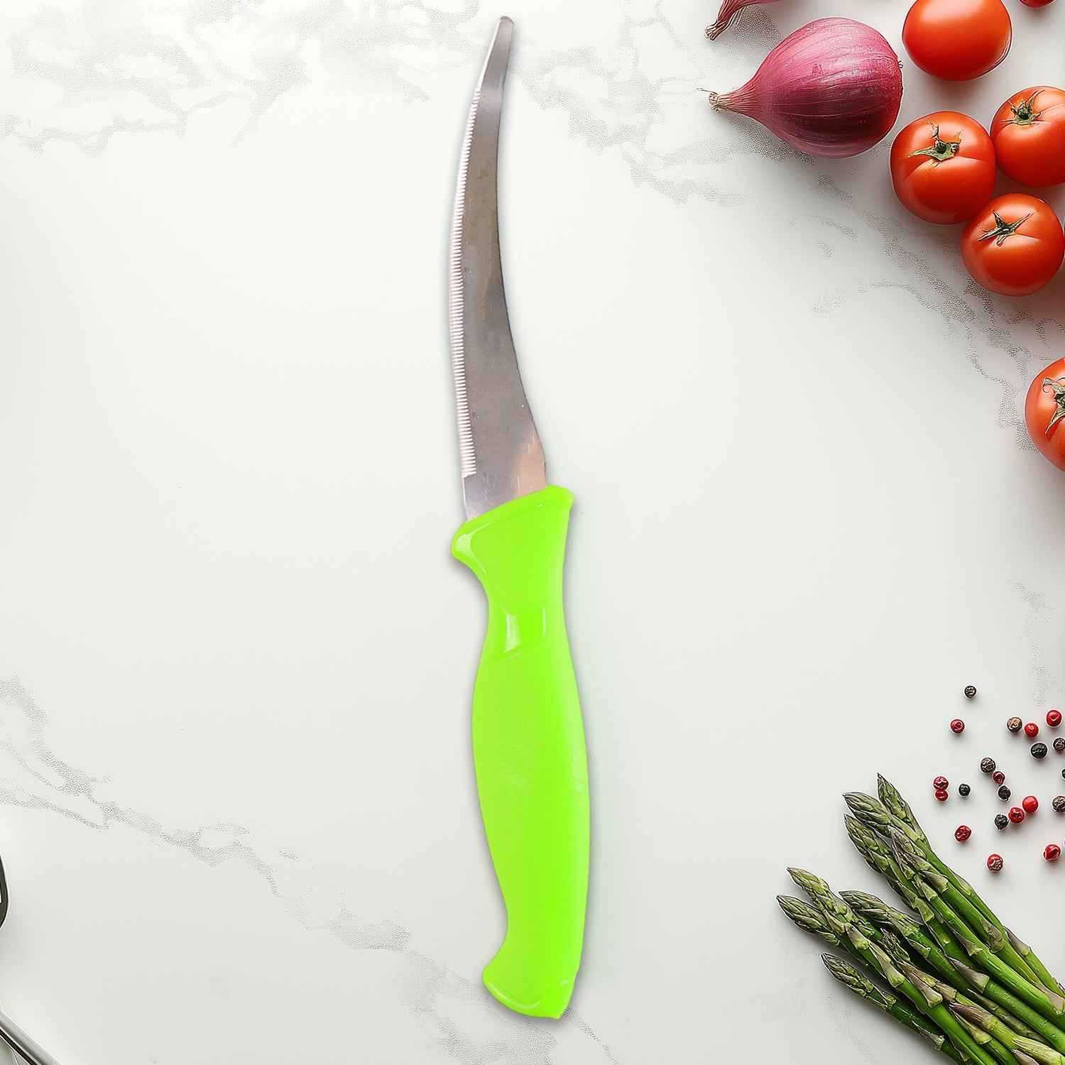 Premium Quality Multipurpose Kitchen Knife With Soft Ergonomic Handle (1 Pc)
