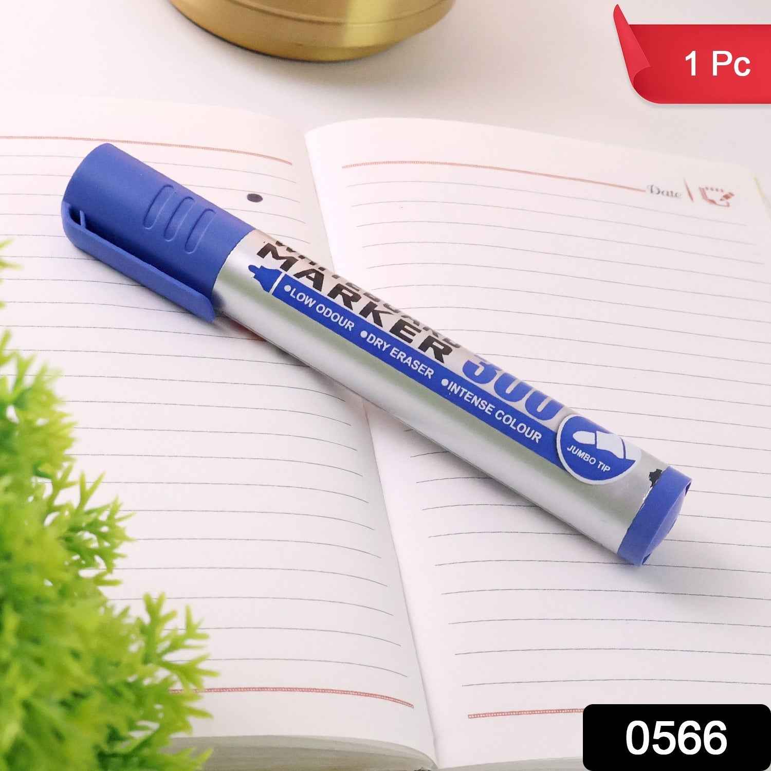 Jumbo Tip Whiteboard  Blue Ink Marker (1 Pc)