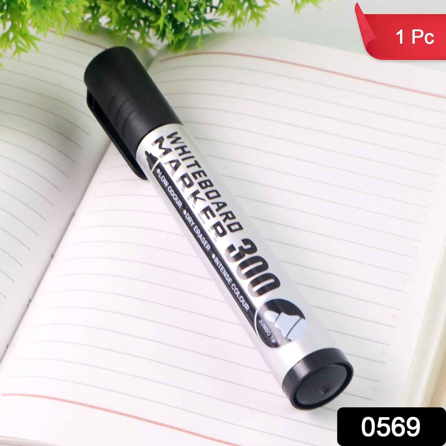 Whiteboard  Black Ink Marker (1 Pc)
