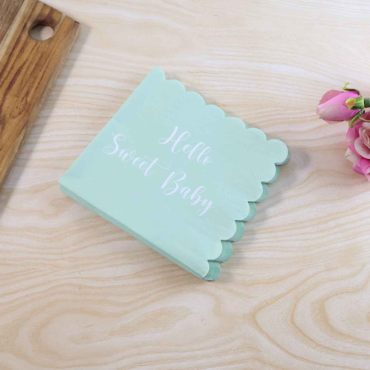 Hello Sweet Baby Party Paper Napkins (31 X 31 Cm  24 Pc)
