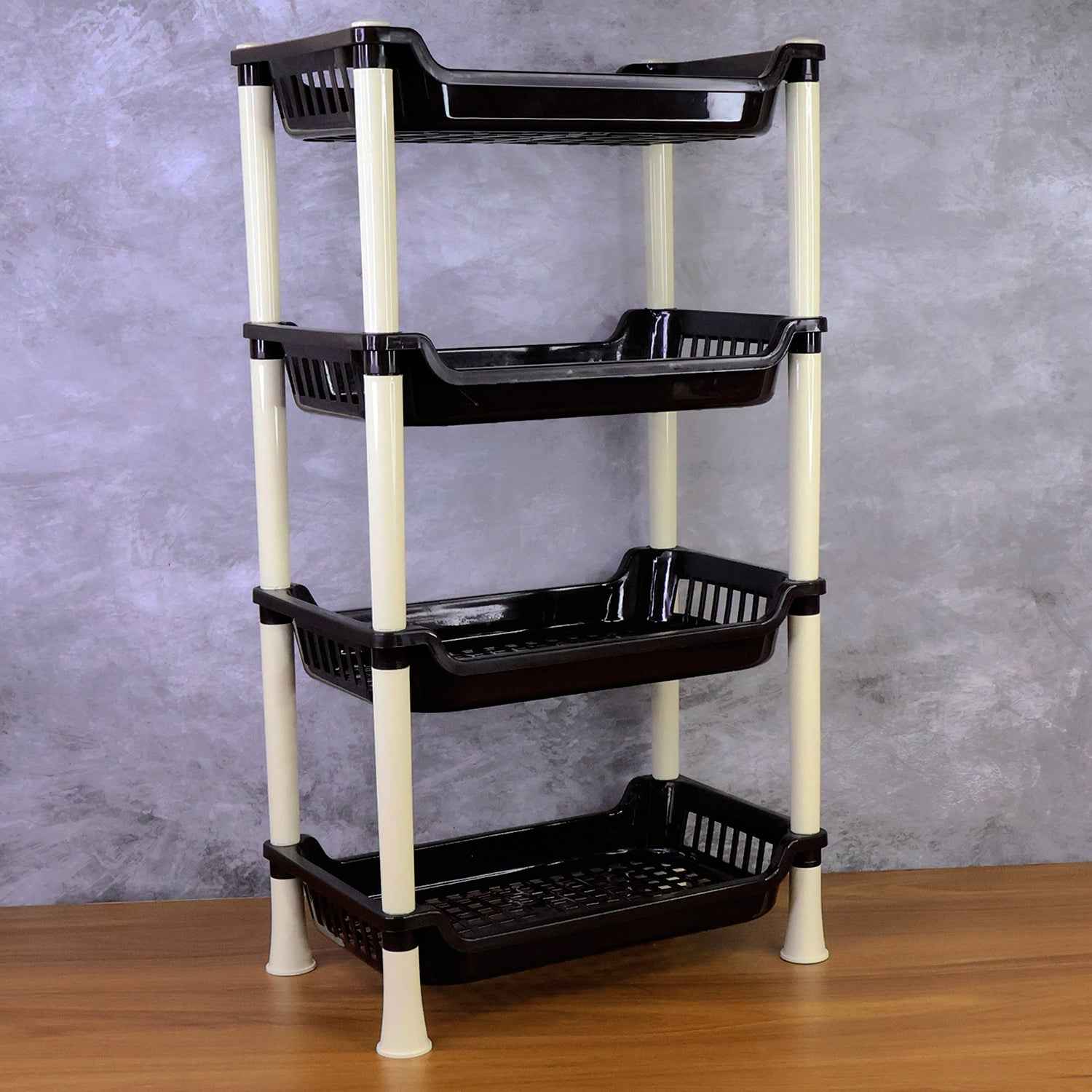 Apex 4-layer Small Multipurpose Plastic Storage Rack