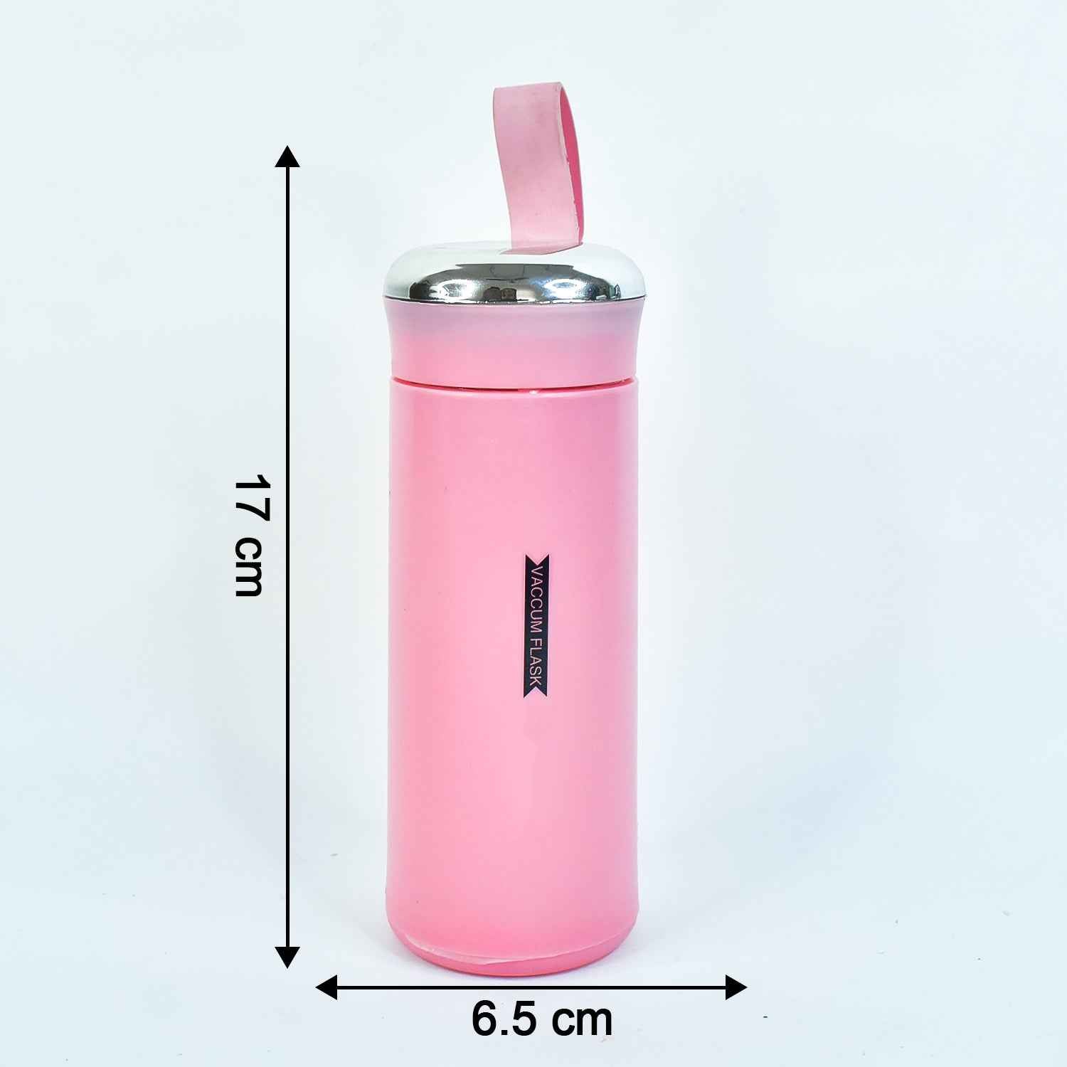 Water Bottle 400ml Leak Proof Glass Water Bottle With Daily Water Intake For Gym And Children Nice Bottle (1 Pc  Pink Color)