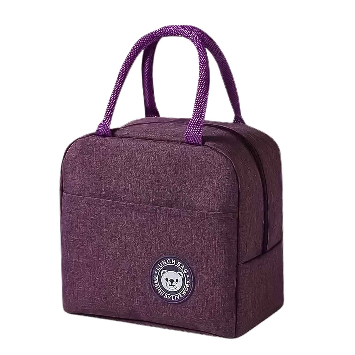 Lunch Box Bag For Women Men Insulated Lunch Bag With Zipper (1 Pc)