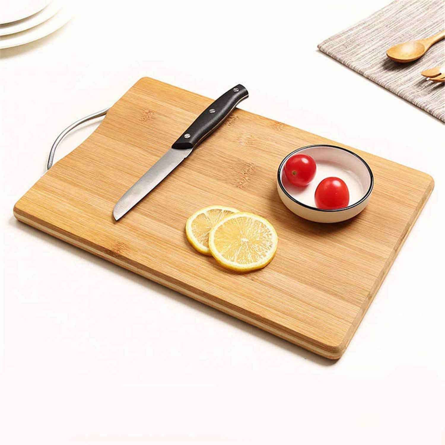 2920 Wooden Chopping  Cutting Board With Anti Skid Mat