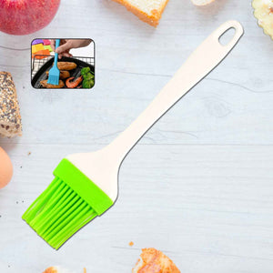 Silicone Kitchen Oil Spatula Brush With Handle Pastry  Cake Brush (17 Cm  1 Pc)