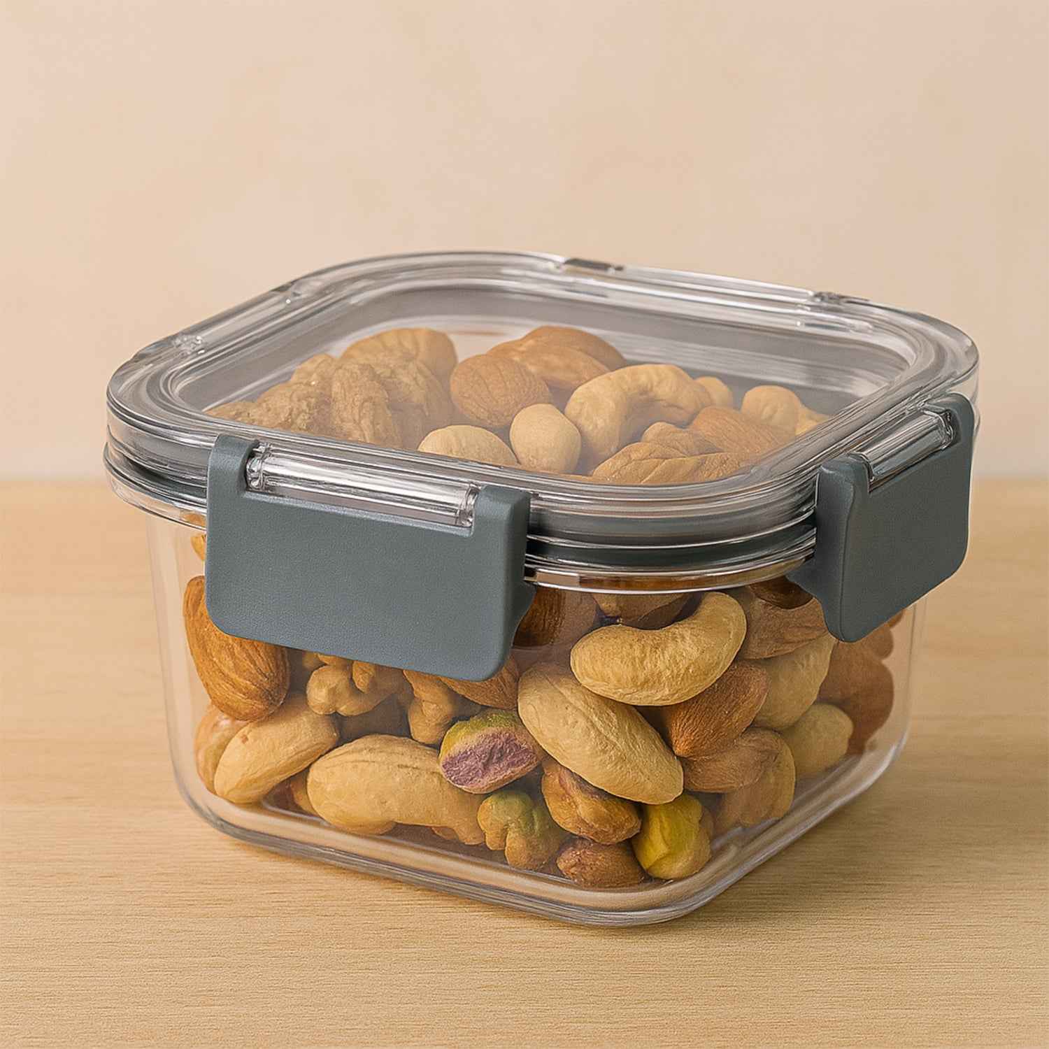 Apex Press N Lock Airtight Food Storage Container Set (2pc450ml) Approx