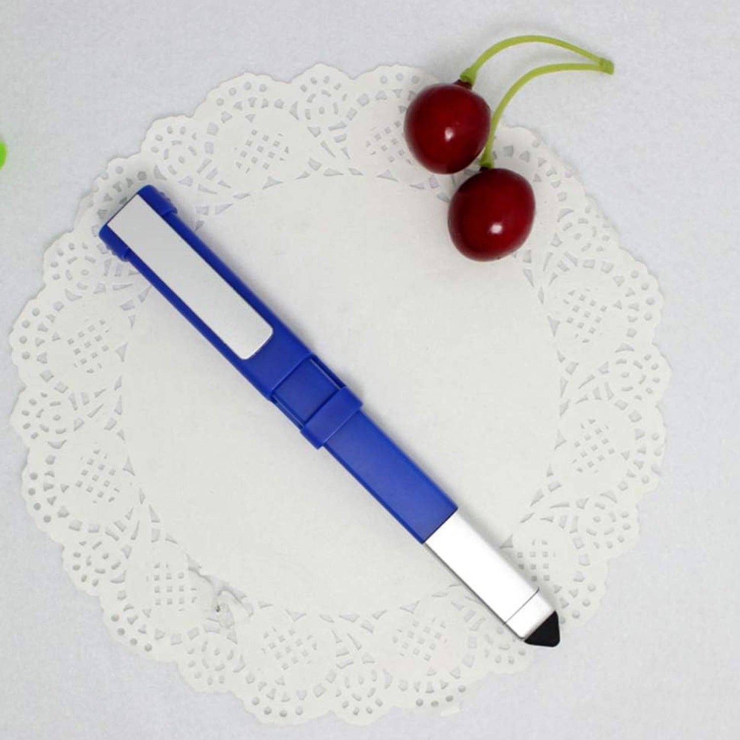 7470 Pen-Shaped Phone Holder with Screwdriver Sets, Multi-Function Pen 4 in 1 Tech Tool Pen, Portable Phone Tools with Capacitive Stylus Ball Point Pen Mobile Travel Sahayak