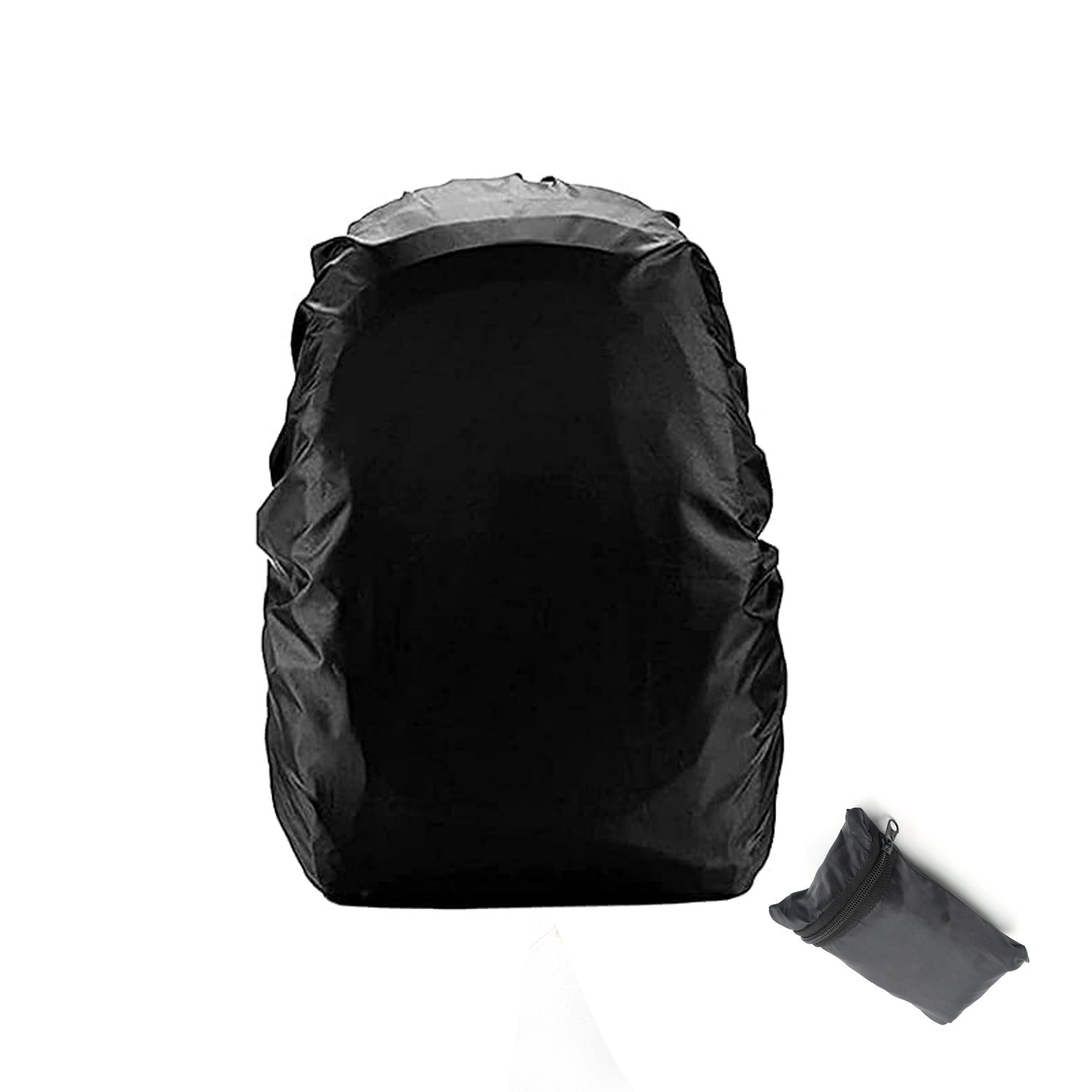 4100 Heavy Waterproof Nylon Rain Cover/Dust Cover - Elastic Adjustable for Laptop Bags and Backpacks, School Bag Waterproof Cover, Dust Proof, Backpack, Laptop Bag Cover (1Pc) Travel Sahayak