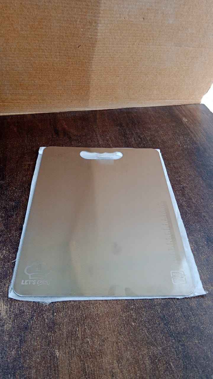 Premium Stainless Steel Cutting Board 229mm x 330mm (1 Pc)