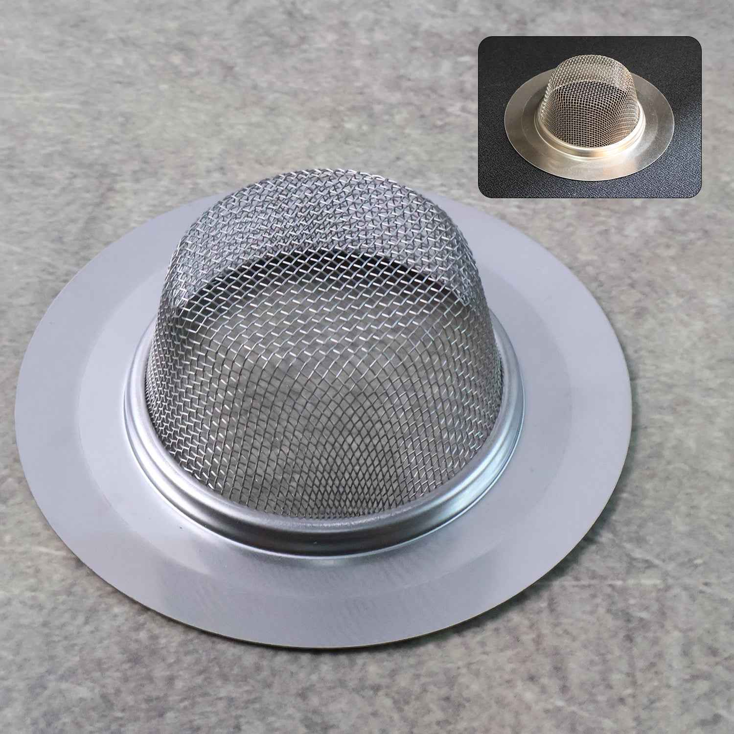 Hair Catcher And Sink Strainer - (1 Pc)