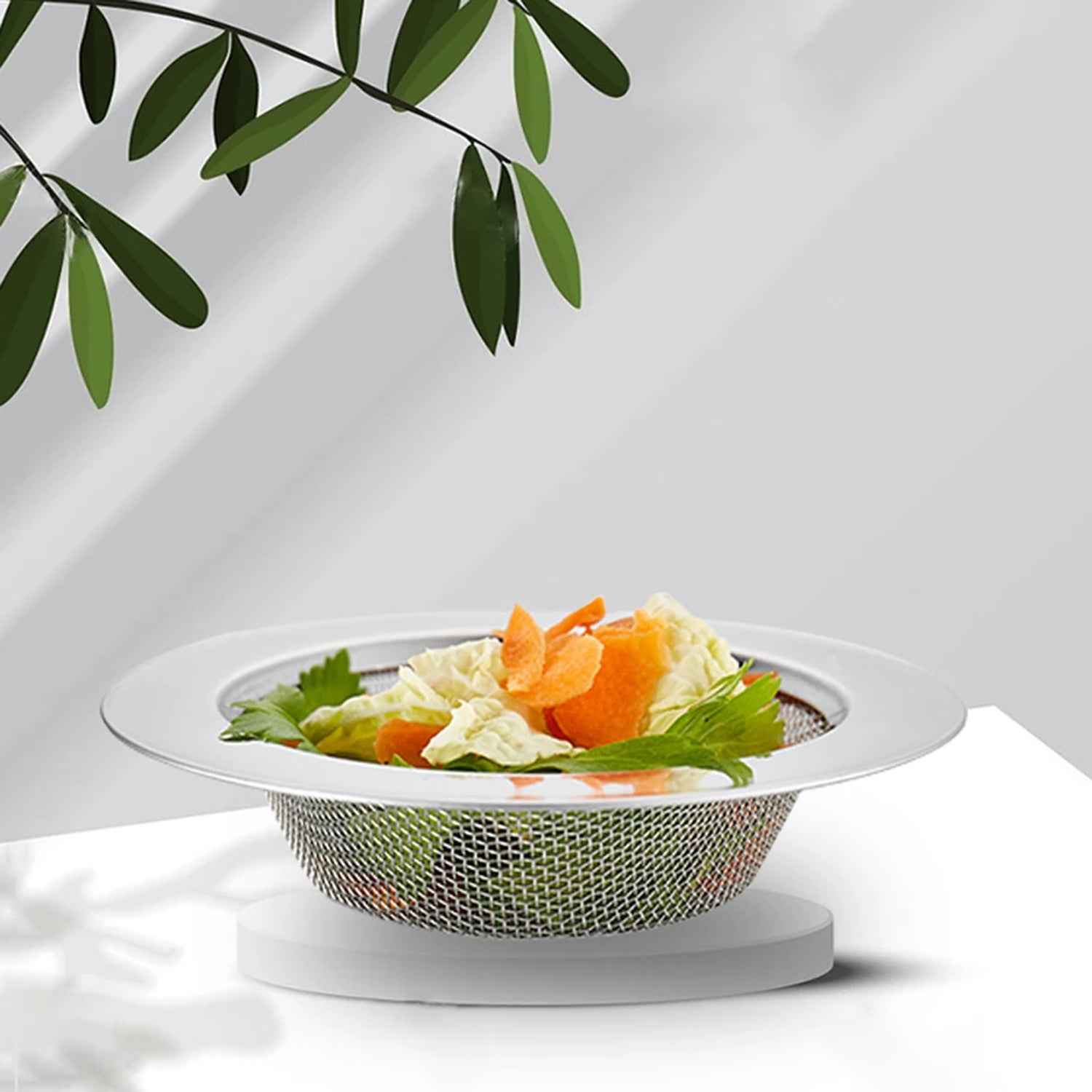 Hair Catcher And Sink Strainer - (1 Pc)