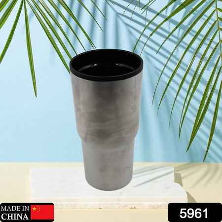 5961  Stainless Steel Vacuum Glass Insulated Glass Coffee Cups Double Walled Travel Mug Car Coffee Mug