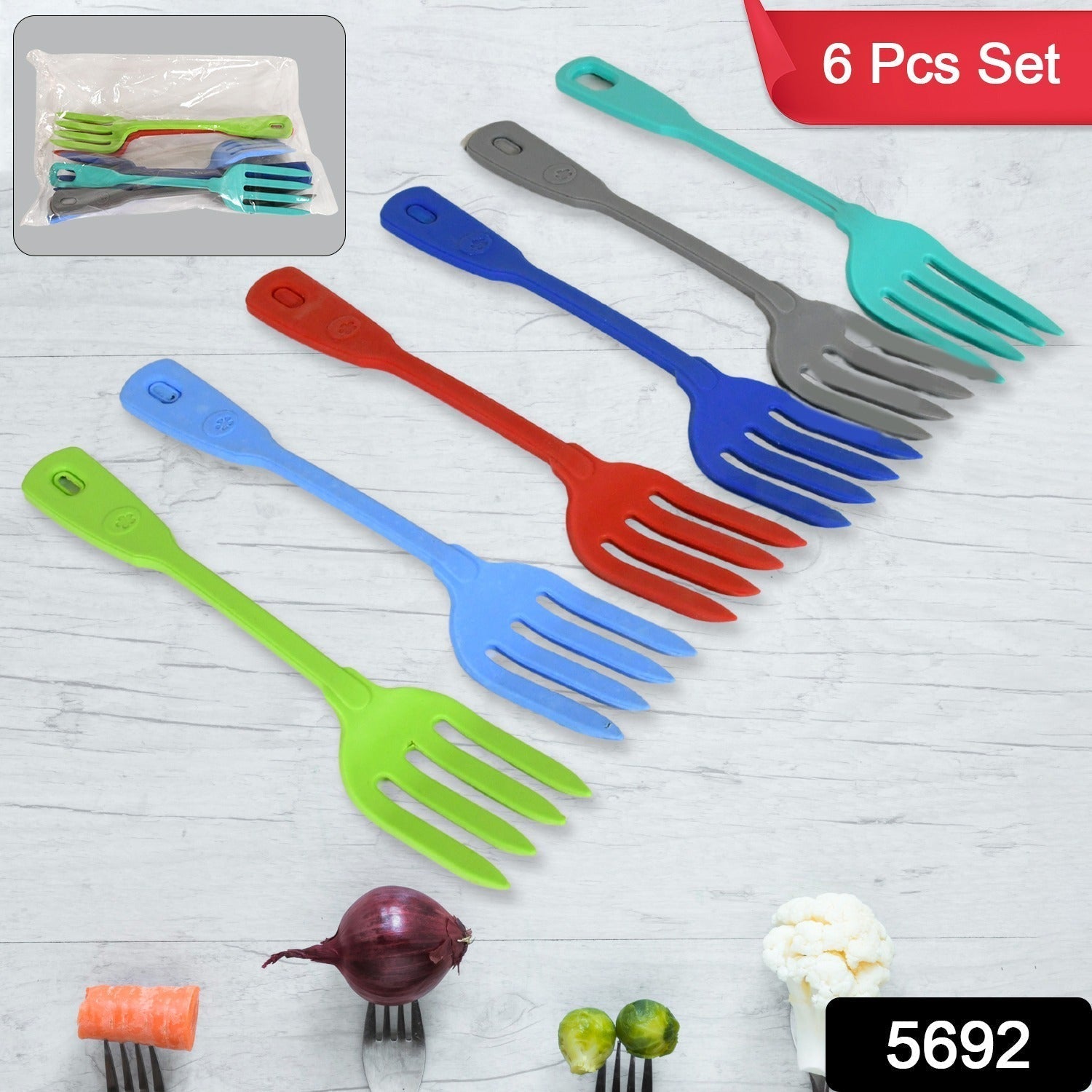 Multipurpose Silicone Spoon, Silicone Basting Spoon Non-Stick Kitchen Utensils Household Gadgets Heat-Resistant Non Stick Spoons Kitchen Cookware Items For Cooking and Baking (6 Pcs Set) travel sahayak