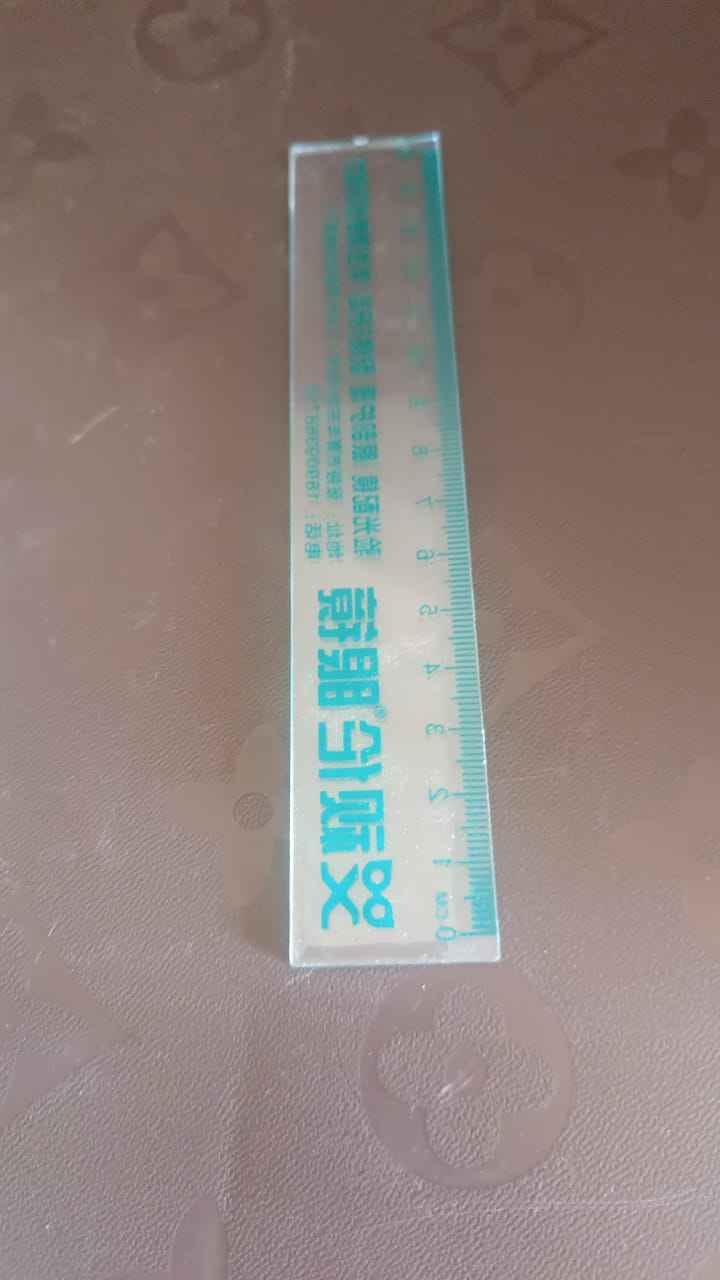 Premium Transparent Plastic Scale 15cm (1 Pc)