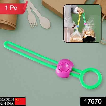 17570 Bag Clips Food Clips Multi-purpose Sealer Reusable Cable Ties Cord Organizer Bag Clips Food Clips For Home Kitchen Office (1 Pc)