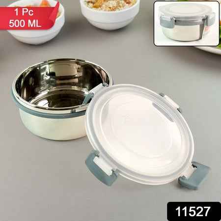 Apex Round Airtight Food Storage Container Approx 500 Ml (1 Pc)