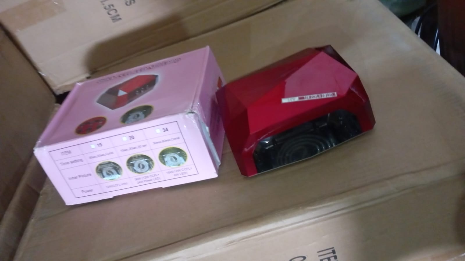 36W LED Nail Dryer Fast Curing Lamp with Motion Sensor (1 Pc) travel sahayak