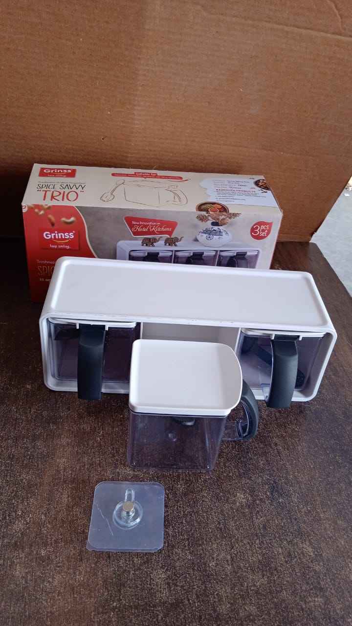 Grinss Modular Spice Storage Box Set (3 Pc)