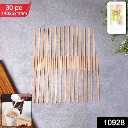 Freshee Wooden Coffee Stirrers 14051 Mm  30 Pcs Pack