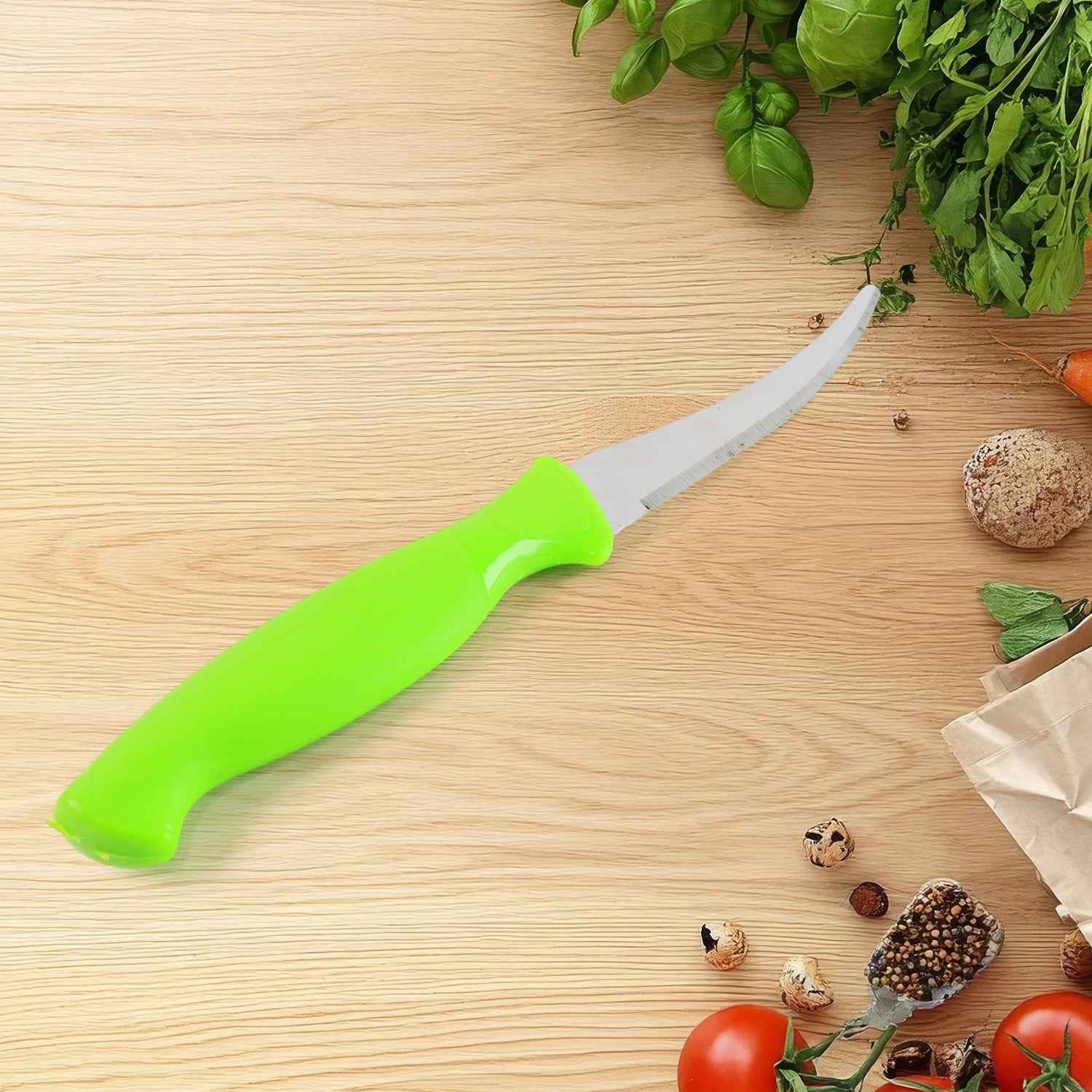 Premium Quality Multipurpose Kitchen Knife With Soft Ergonomic Handle (1 Pc)