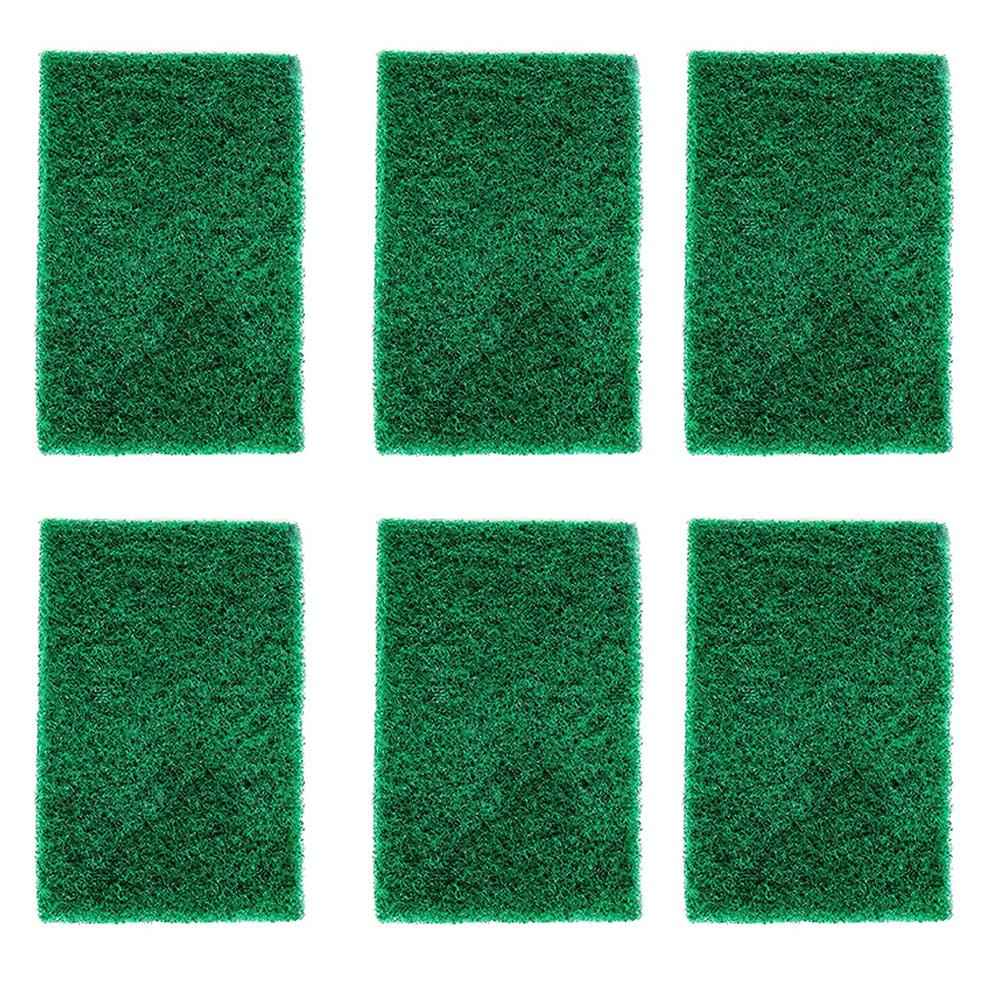 3438 Scrub Sponge Cleaning Pads Aqua Green