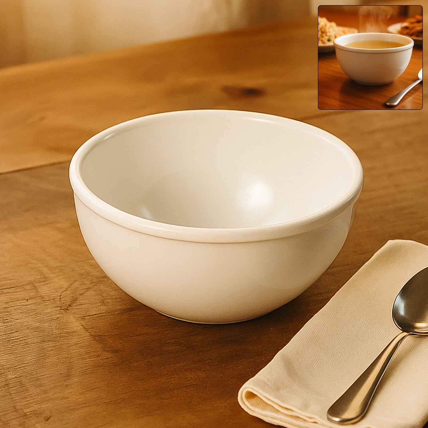 Premium Melamine Serving  Snack Bowl (Small)