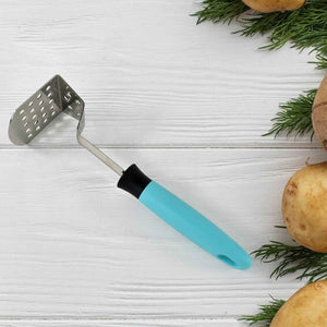 Apex L-handle Stainless Steel Potato Masher Ergonomic Grip (1 Pc)