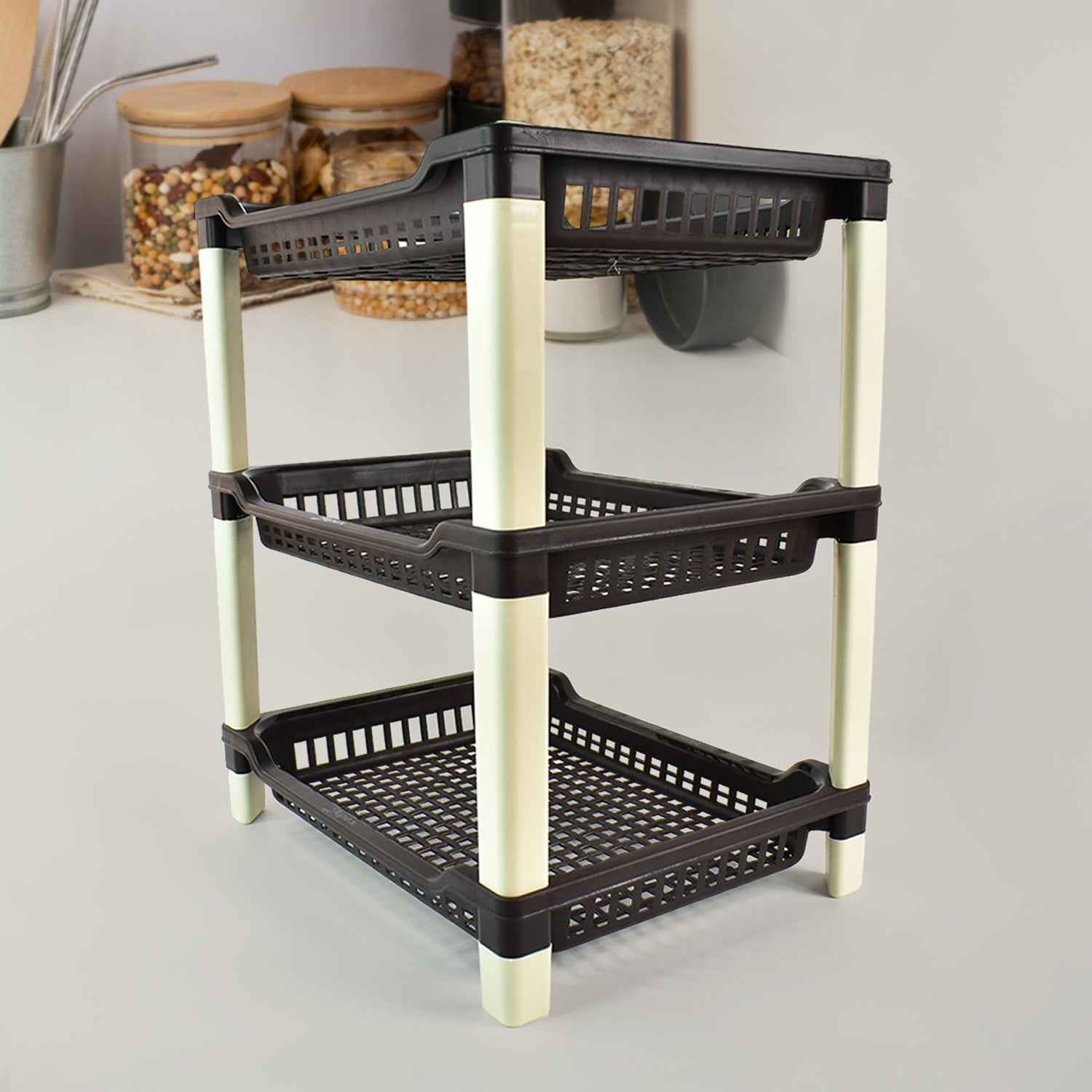 Apex Big Multi Use Plastic Storage Rack  3-tier (1 Pc)