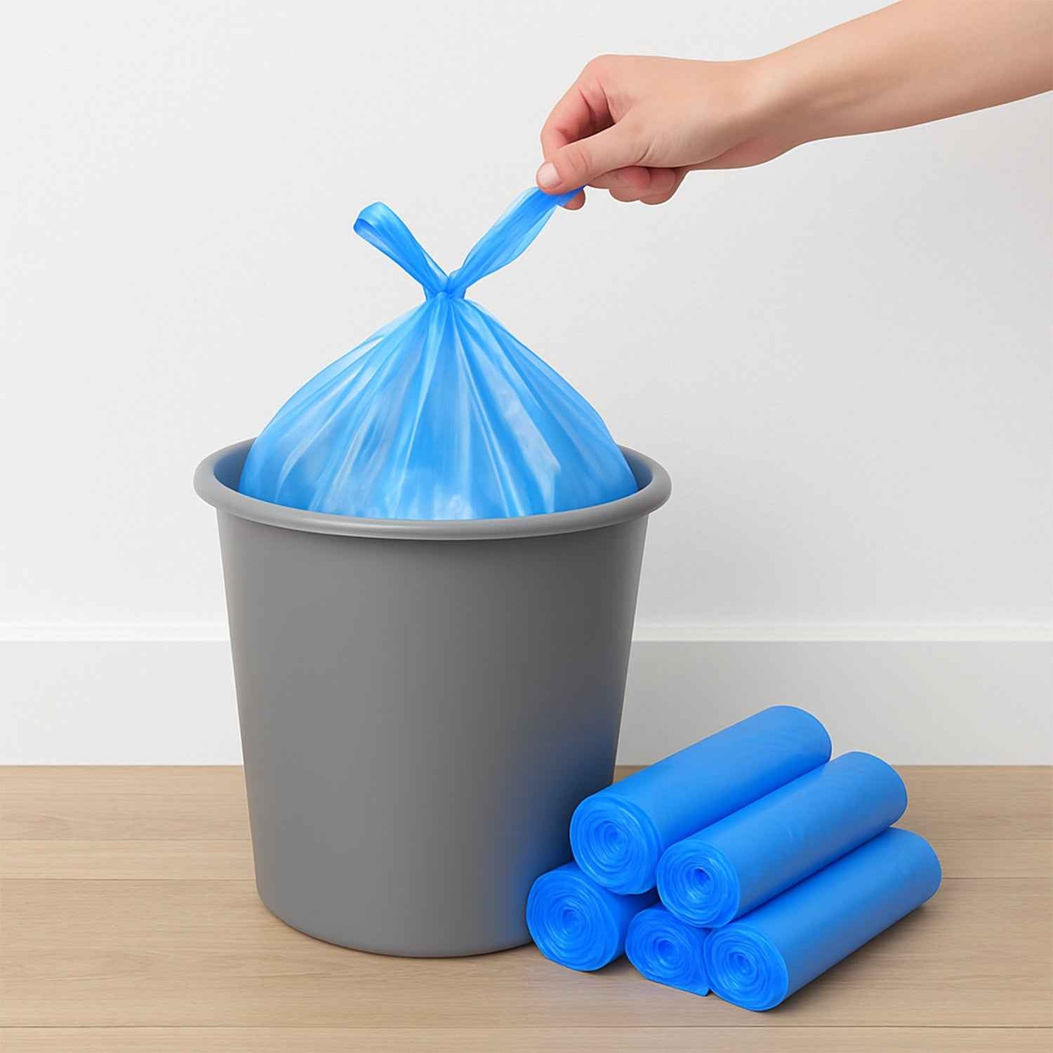 Disposable Garbage Bags 55 X 40 Cm (5 Pc)