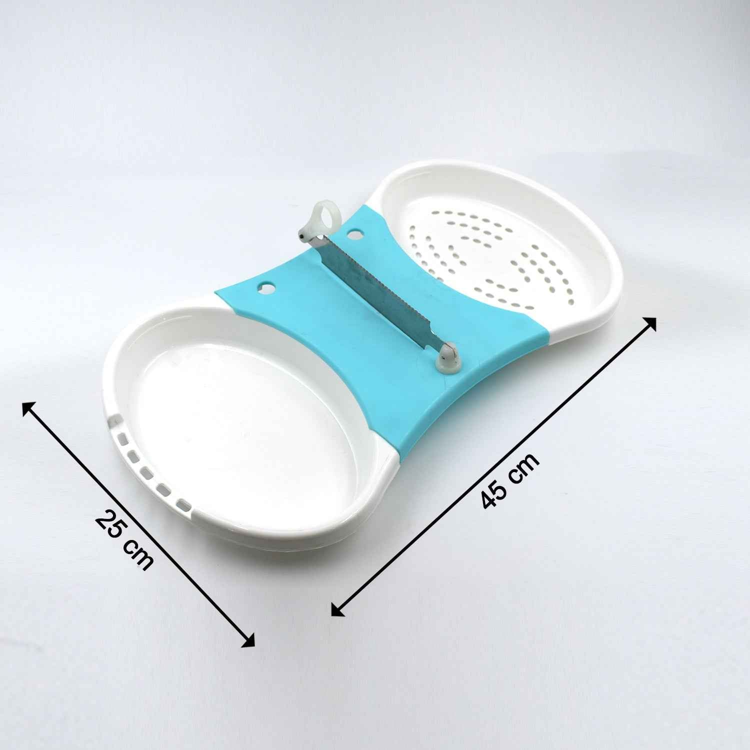 2693 Adjustable Cut N Wash Used In All Kinds Of Household And Kitchen Purposes For Cutting And Washing Simultaneously Of Vegetables And Fruits Etc.