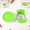 Apex Apple Cutter With Container  Unbreakable Abs Body  Stainless Steel Blades