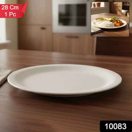Premium Round Dinner Plate (28cm  1 Pc)