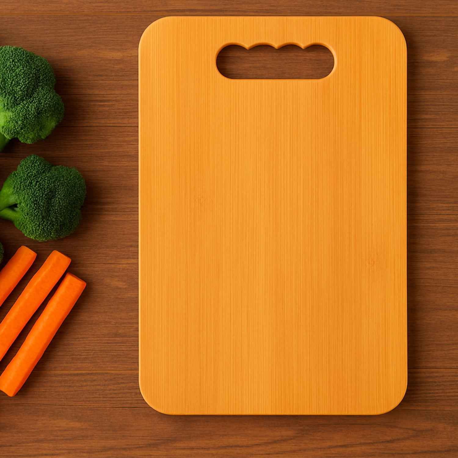 7122 Wooden Chopping Board For Vegetable Cutting  Kitchen Use