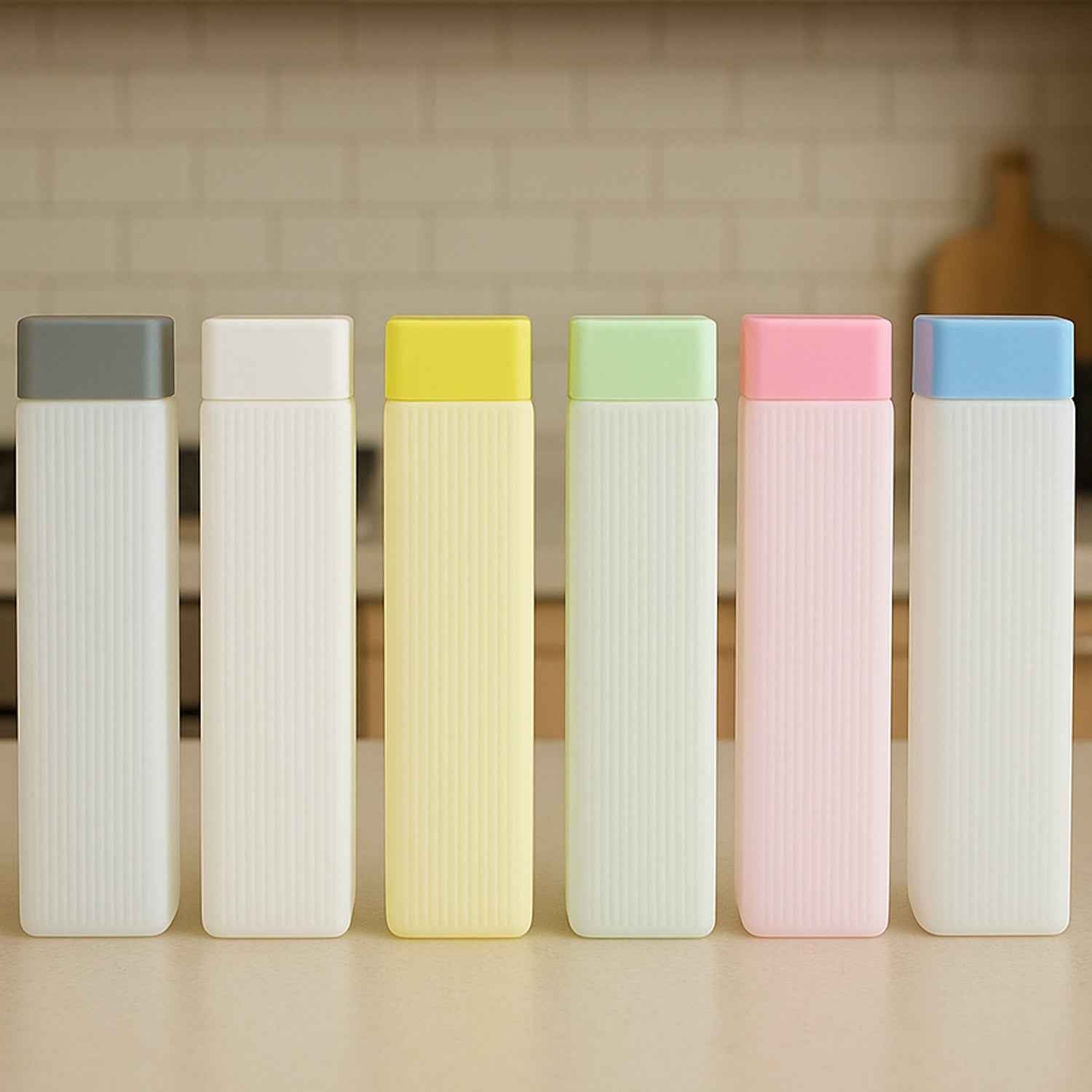 Bpa Plastic Leakproof Hydration Water Bottles (6 In 1)