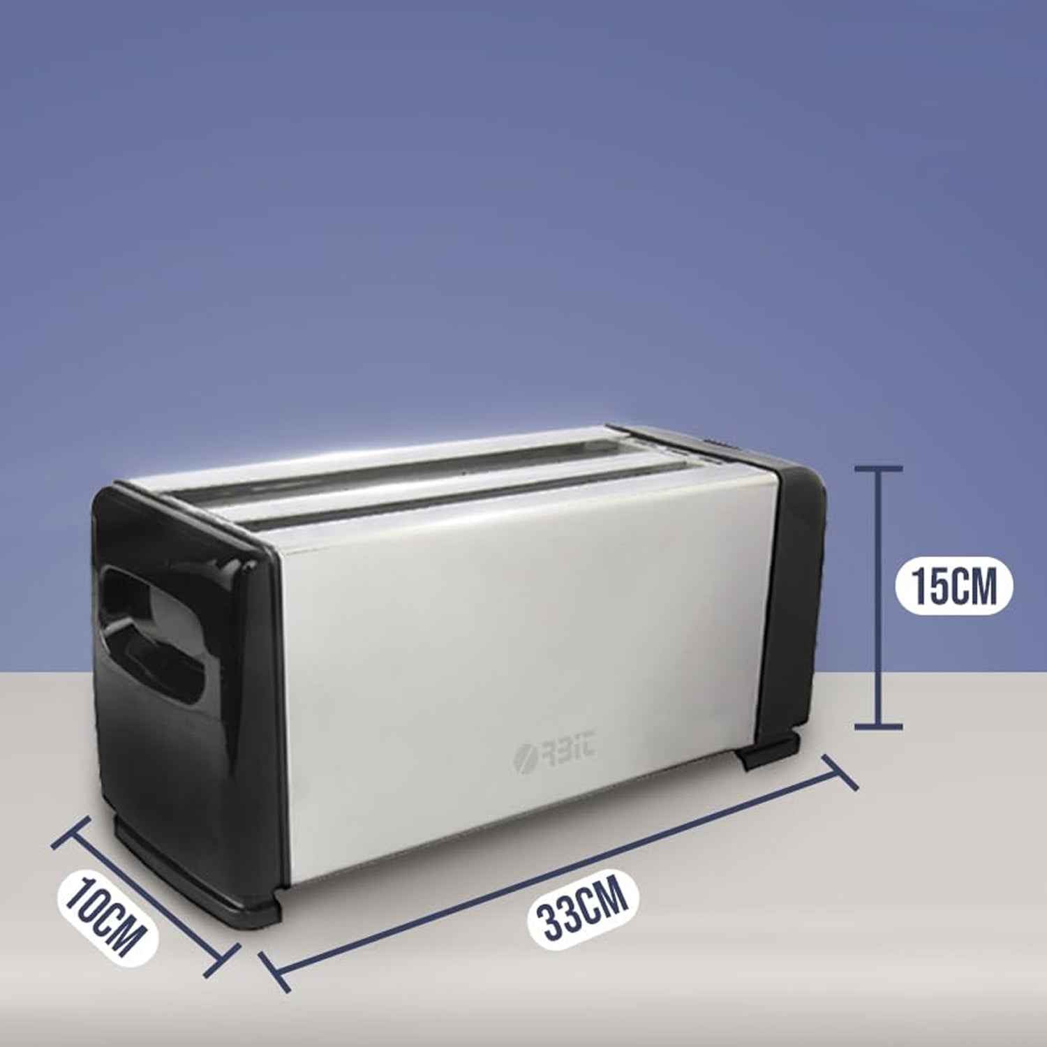 Orbit Adjustable Pop-up Toaster - 1200w
