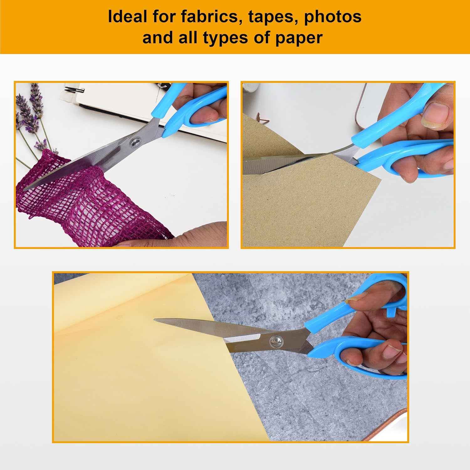 556 Carbo Titanium Stainless Steel Scissors (10 Inch)