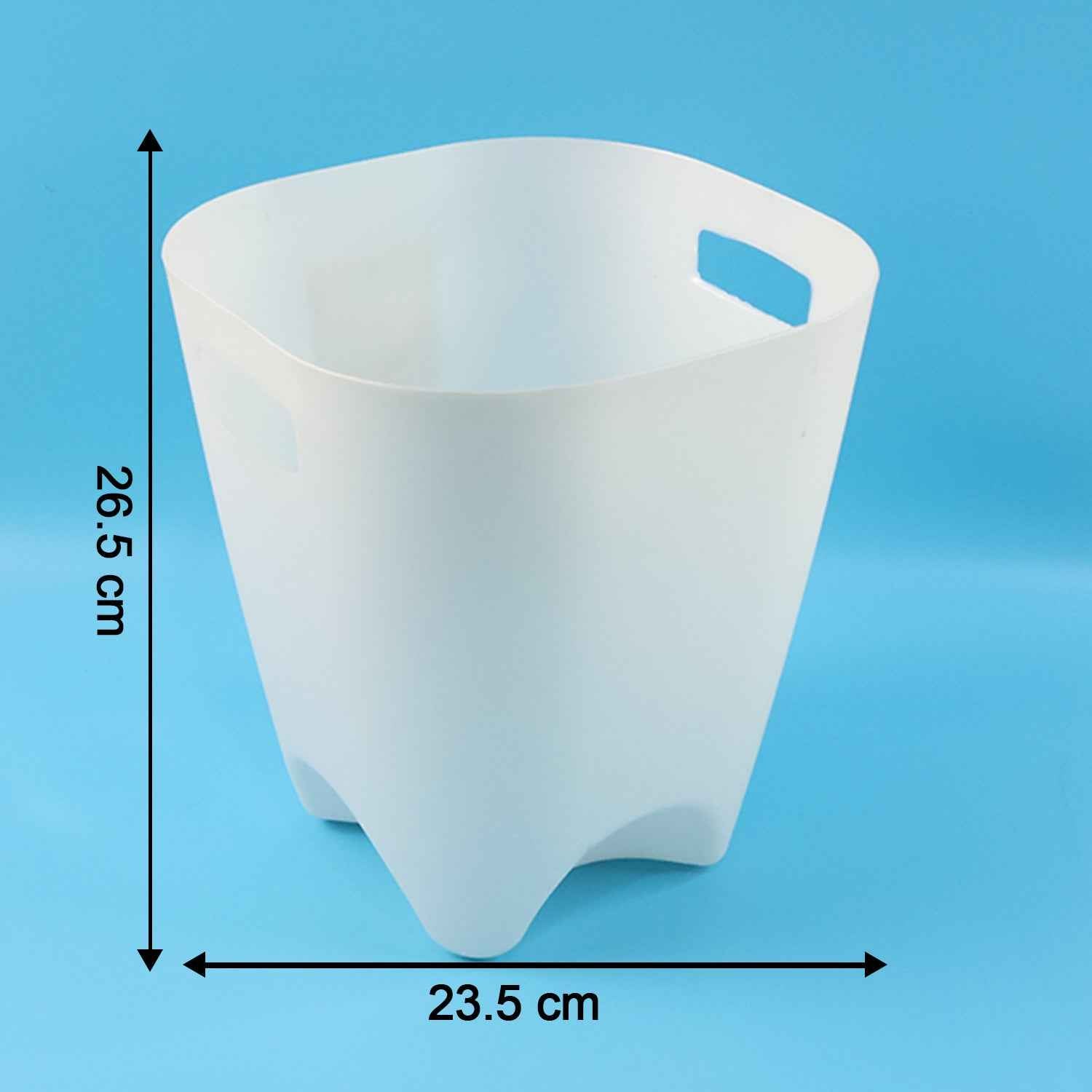 Modern Plastic Dustbin  Waste Paper Basket - (4 Pc)