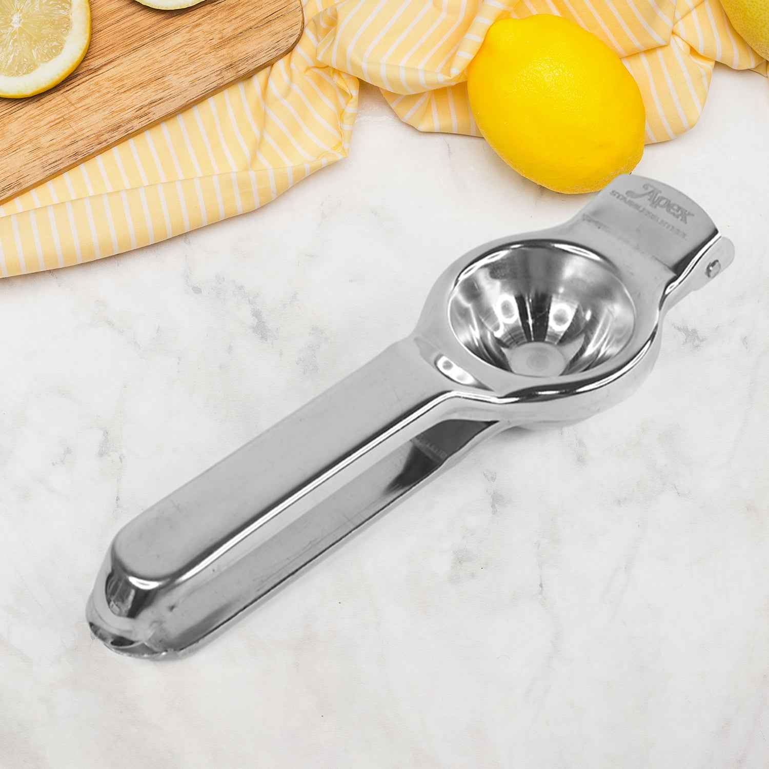 Apex Heavy Duty Stainless Steel Lemon Press Squeezer
